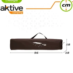 Aktive Cama de camping 190x64 cm