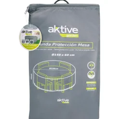 Aktive Funda Protectora Impermeable para Mesa Redonda