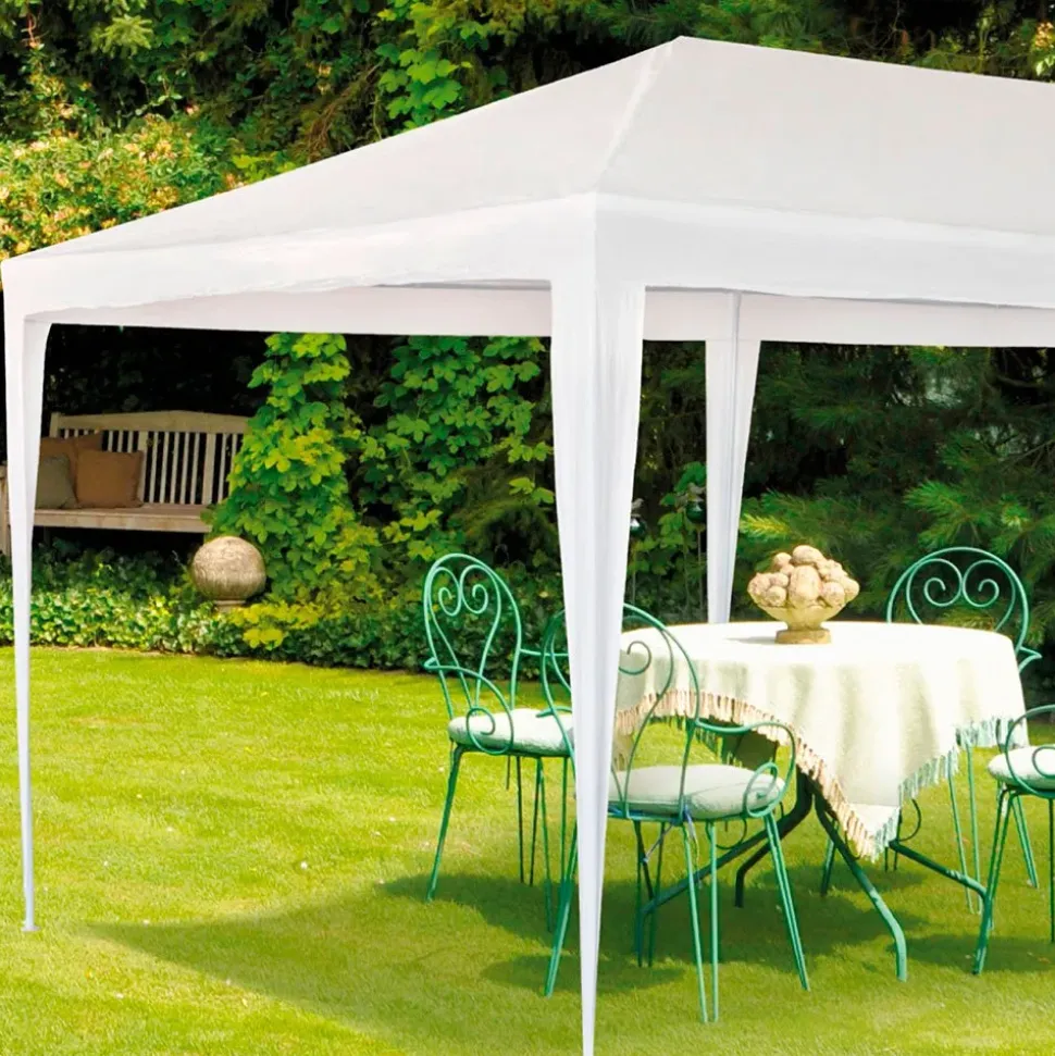 Aktive Gazebo Rectangular de Plástico 300x600x255 cm reacondicionado
