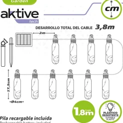 Aktive Guirnalda Luces Led Exterior