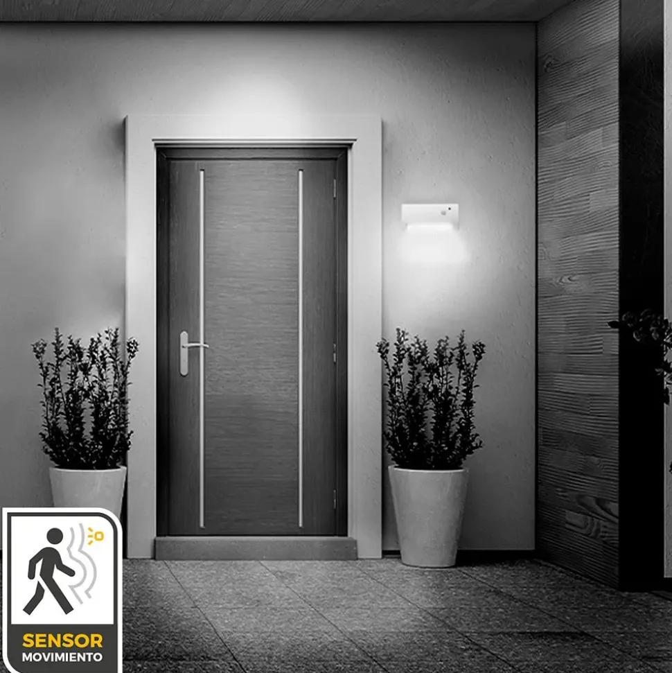 Aktive Lámpara LED impermeable para jardín Tech