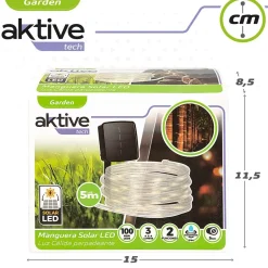Aktive Manguera solar con tiras LED