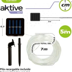 Aktive Manguera solar con tiras LED