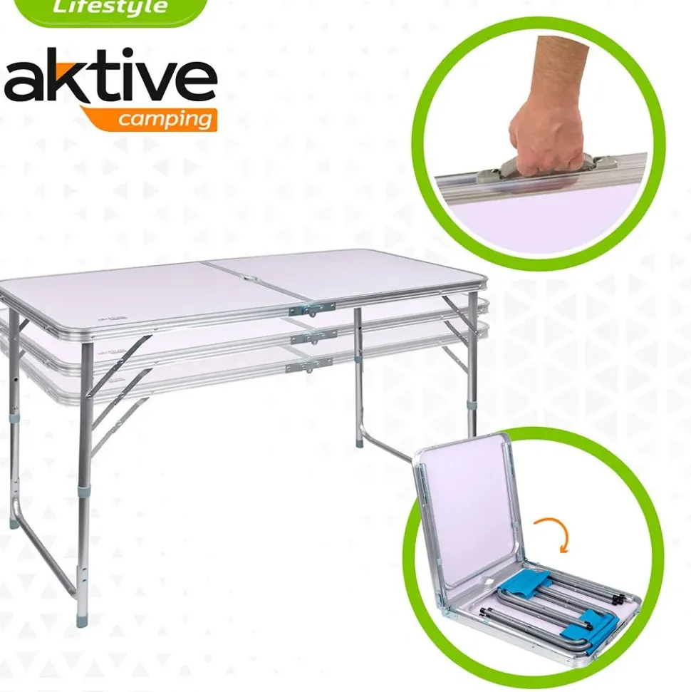 Aktive Mesa con taburete 120x60x70 cm
