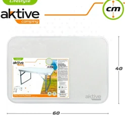 Aktive Mesa plegable baja 60x40x40 cm