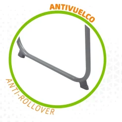 Aktive Mesa Plegable de Aluminio 60x40x50 cm reacondicionado