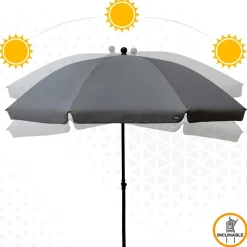 Aktive Paraguas con protección UV 240 cm