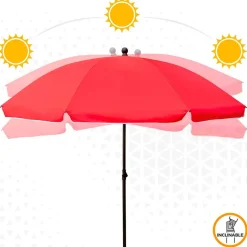 Aktive Paraguas con protección UV 240 cm
