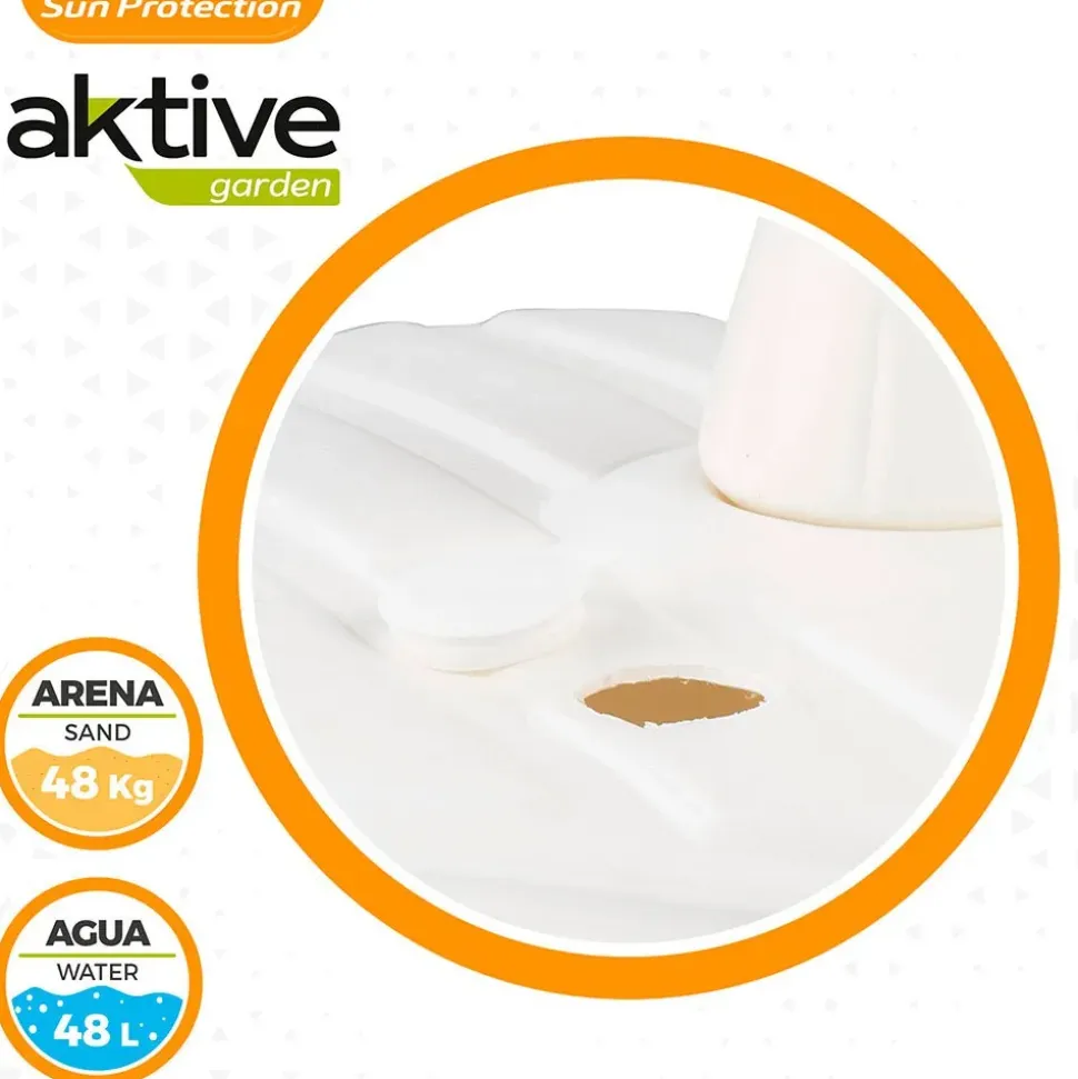 Aktive -Parasol base 48kg 56x56x40 cm