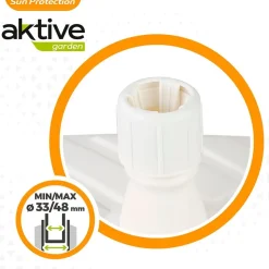 Aktive -Parasol base 48kg 56x56x40 cm