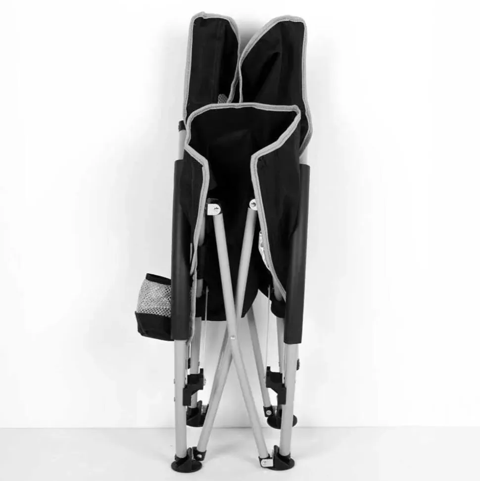 Aktive Silla plegable baja Acero 56x51x67 cm