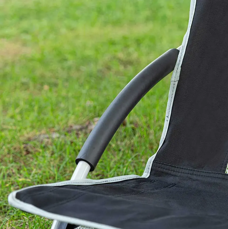 Aktive Silla plegable baja Acero 56x51x67 cm