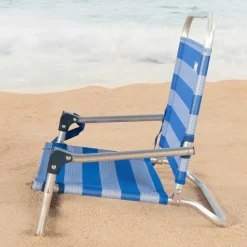 Aktive Silla plegable de aluminio baja 51x44x46 cm