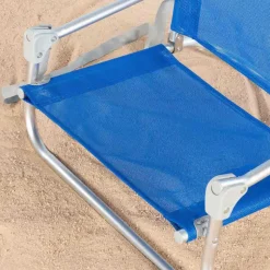 Aktive Silla plegable de aluminio baja 51x44x49 cm