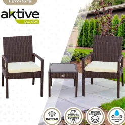 Aktive 2 Sillones Con Mesas