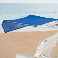 Aktive Sombrilla inclinable para silla de playa 45x50 cm