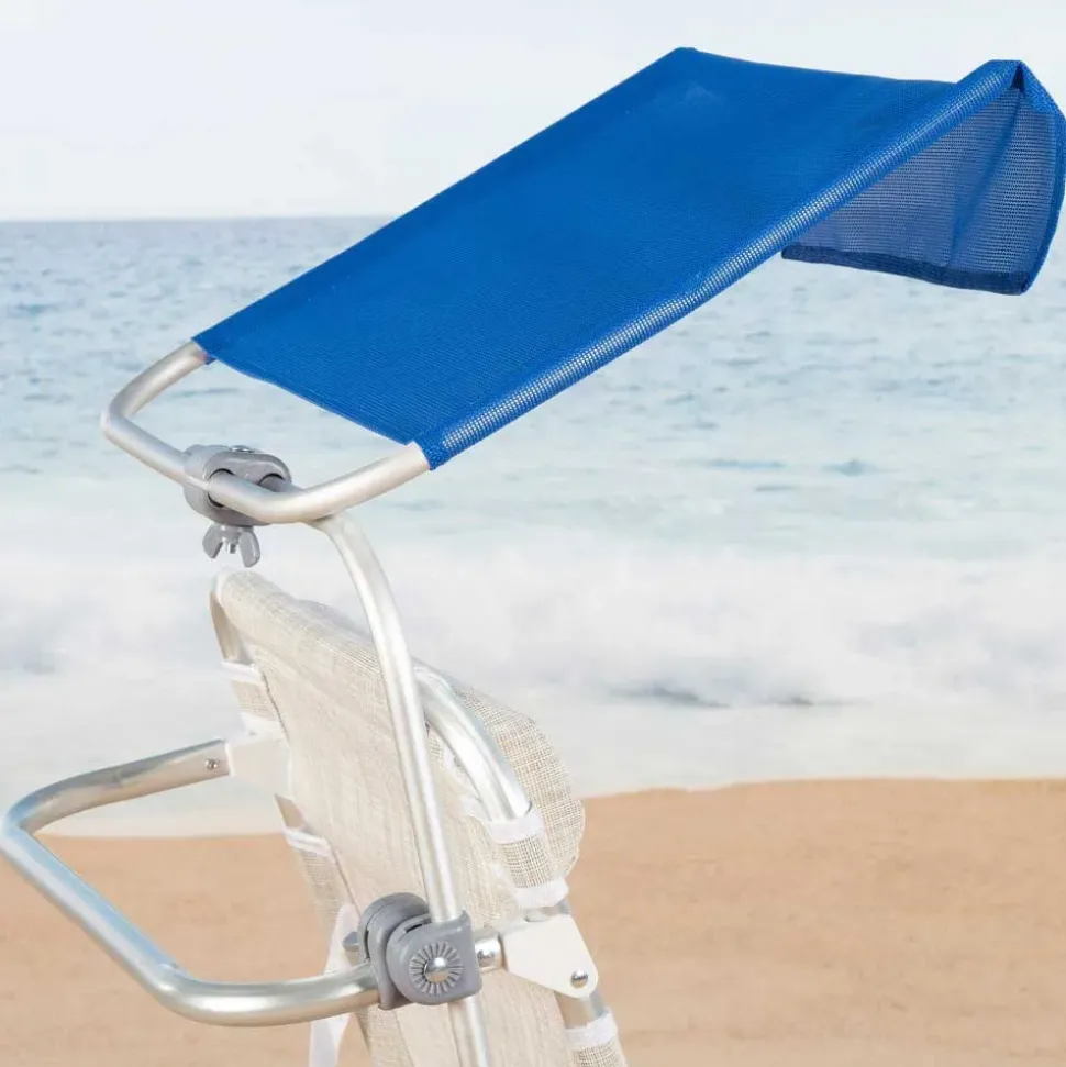Aktive Sombrilla inclinable para silla de playa 45x50 cm