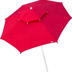 Aktive Sombrilla Octogonal con Poste de Metal Doble Techo y Protección UV30 280 cm reacondicionado