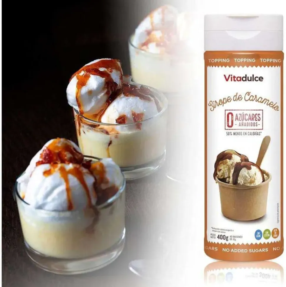 Amix Jarabe Vitadulce 400g Caramelo