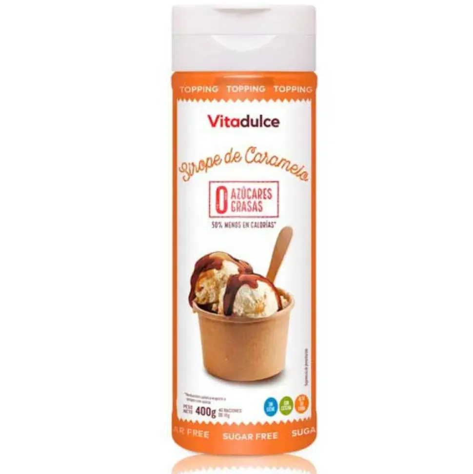 Amix Jarabe Vitadulce 400g Caramelo
