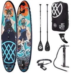Anomy Set de paddle surf hinchable Design 10´6´´