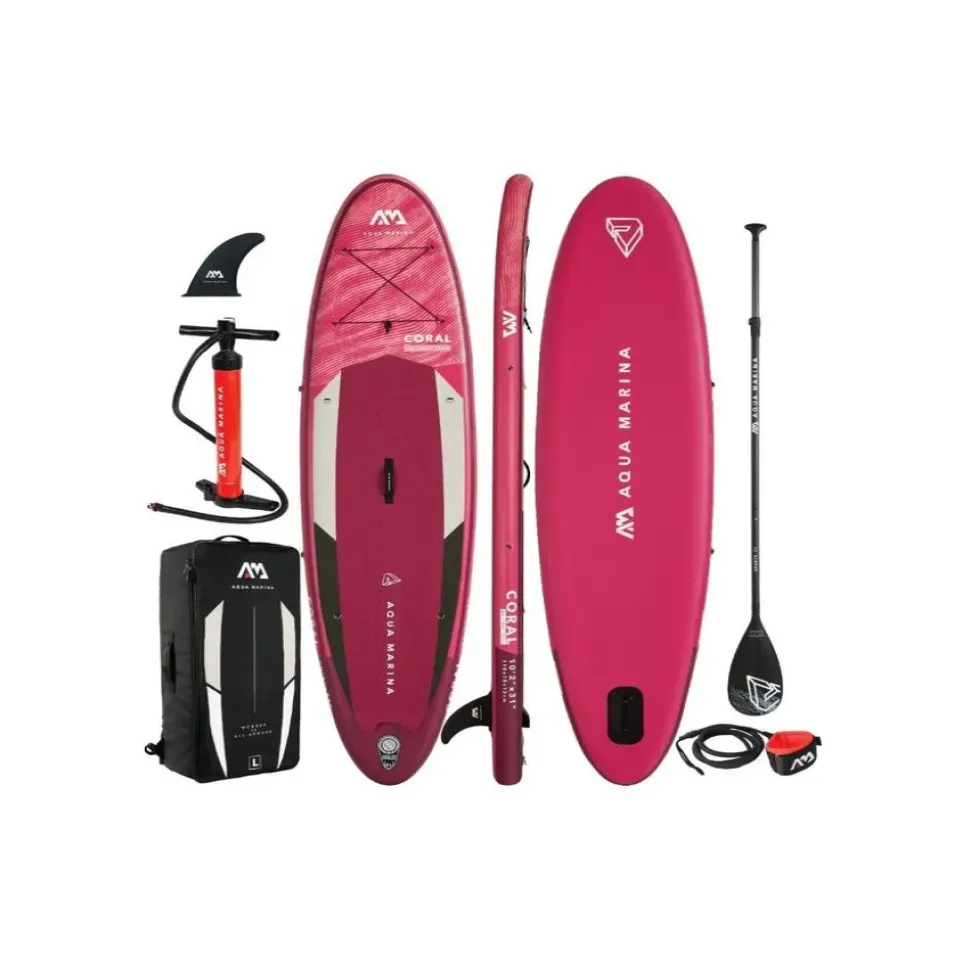 Aqua Marina Set de paddle surf hinchable M 10´2´´ reacondicionado