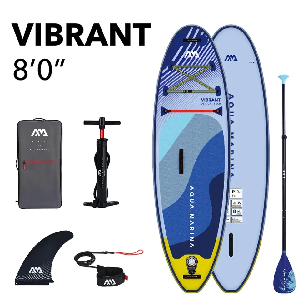Aqua Marina Tabla de Paddle Surf Hinchable Junior Vibrant 8´0´´ all-around