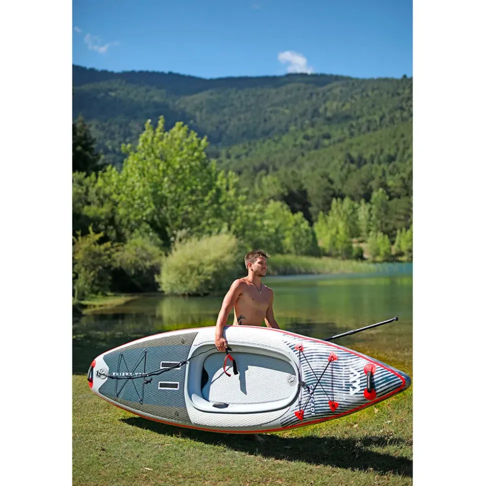 Aqua Marina Tabla de paddle surf hinchable Cascade all-around hybrid1