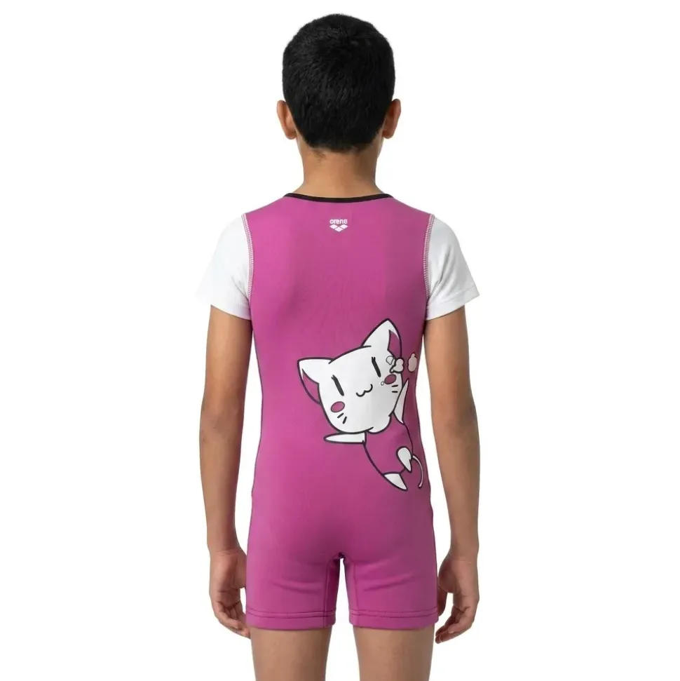 Arena Shorty UV manga corta cremallera frontal AWT