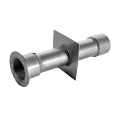 Astralpool 00327 Conducto de pared Inox AISI304 L240mm con rosca interior de 1 1/2 en ambos extremos