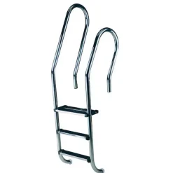 Astralpool Escalera de piscina Mixta AISI316 + 1 peldaño doble de seguridad 2 Escalones