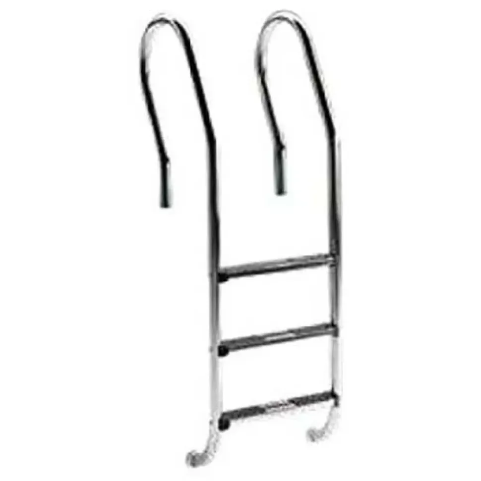 Astralpool Escalera de piscina Mixto AISI316 de 4 peldaños luxe
