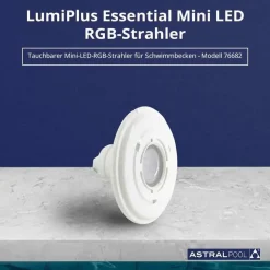 Astralpool Proyector 76682 Essential Mini RGB For Niche Mounted