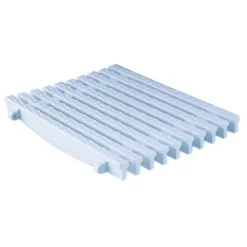 Astralpool Rejilla canal desbordante placa recta transversal 00219 h22mm L340mm L1_335mm