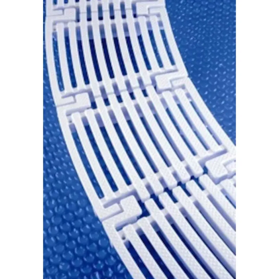 Astralpool Rejilla canal desbordante placa curva 07565 h24mm L250mm L1_245mm R1m