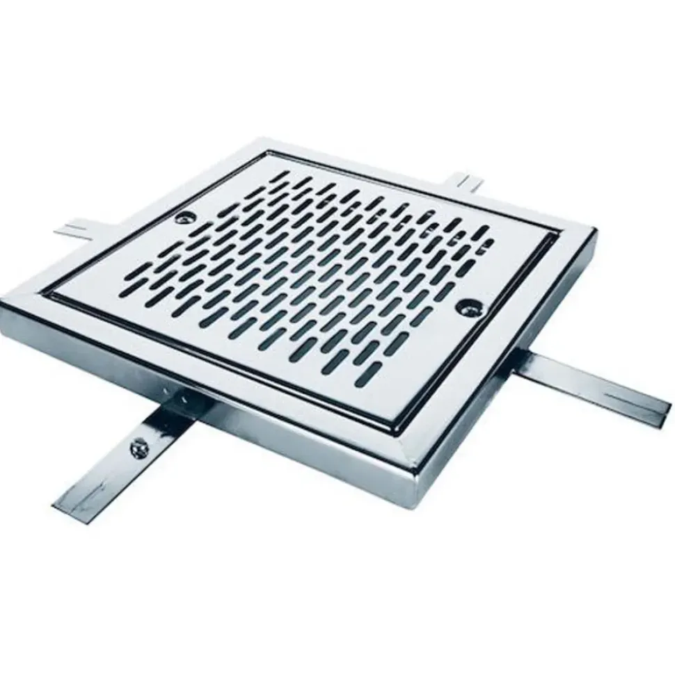 Astralpool 00286 Rejilla de desagüe AISI304 en Acero inoxidable 400x400mm