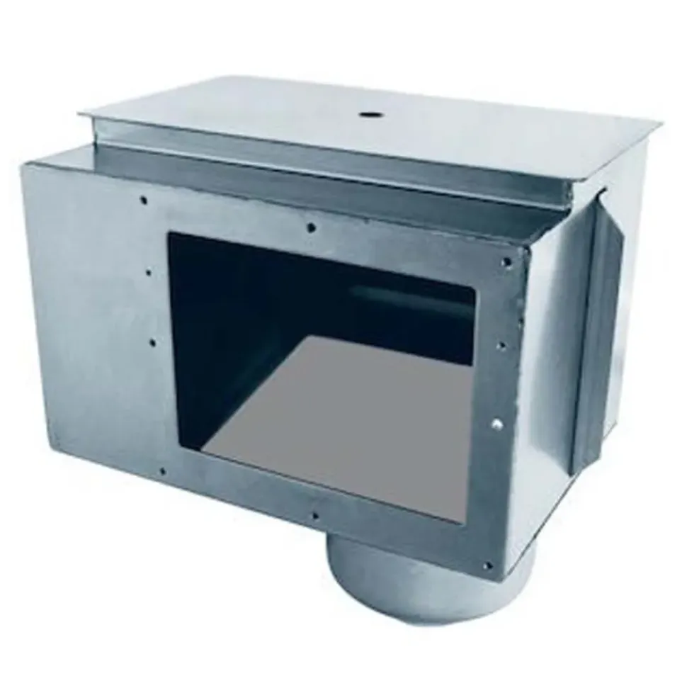 Astralpool 00254 Skimmer A-100 en conexión de aspiración rosca 2 pulgadas Acero inoxidable