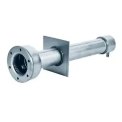 Astralpool Tubo corrugado de pared 00344 con rosca hembra de 1 1/2´´ en ambos extremos para entrada 16331 toma equipotencial Acero inoxidable 240mm