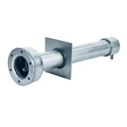 Astralpool Tubo corrugado de 00345 para pared con extremos roscados hembra de 1 1/2´´ para entrada y salida equipotencial 16331 Acero inoxidable 340mm