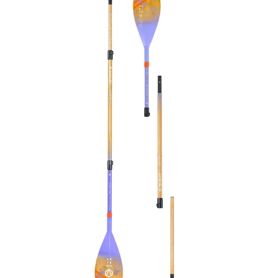 Aztron Pala de paddle surf Phase Bamboo Carbon 3 Tramos