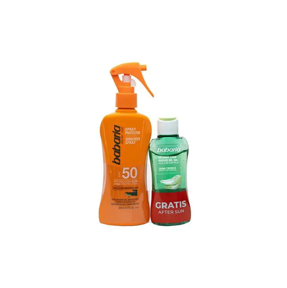 Babaria Aloe F-50 Protector Solar en Spray 100ml