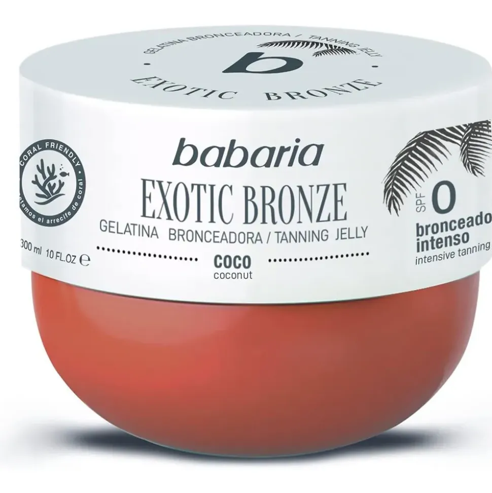 Babaria Crema bronceadora de coco y zanahoria SPF0 300ml