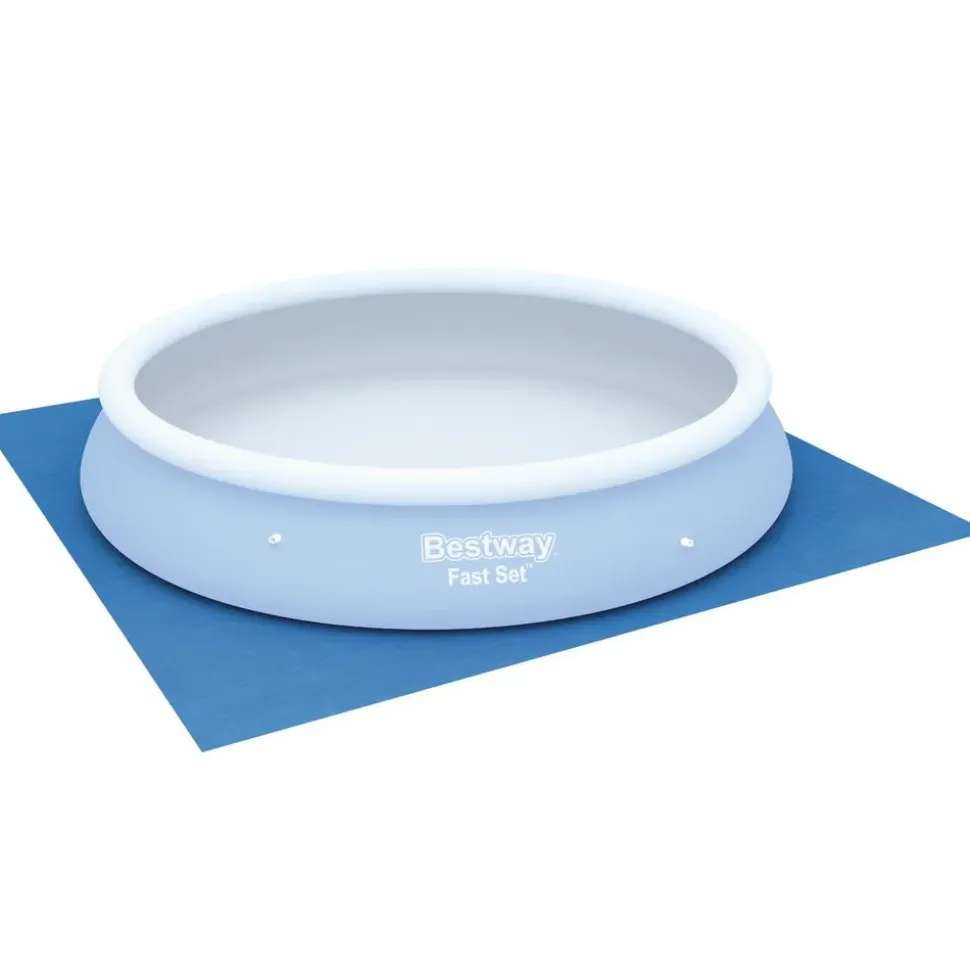 Bestway Alfombra Protectora Para Piscinas Con 396x396 cm 360 cm