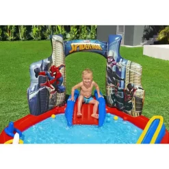 Bestway Centro de juegos acuáticos 98793 Marvel Spider-Man 211x206x127 cm