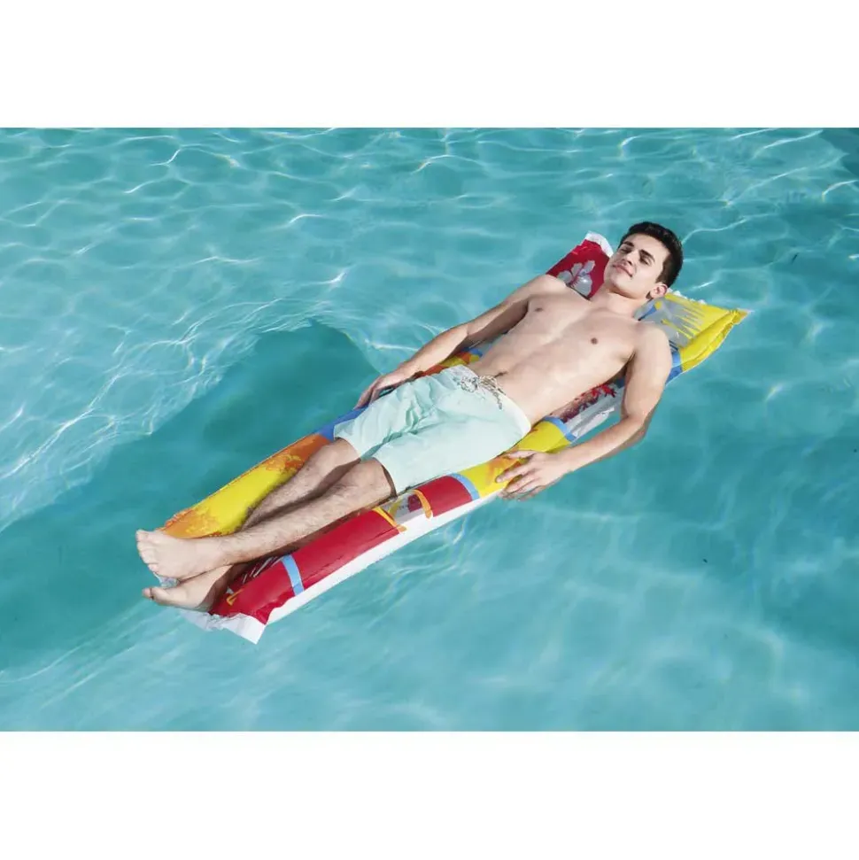 Bestway Colchoneta de aire para piscina Fashion Surtido