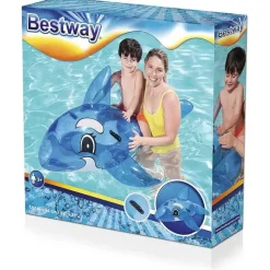Bestway Colchoneta Hinchable de Ballena 157x94 cm