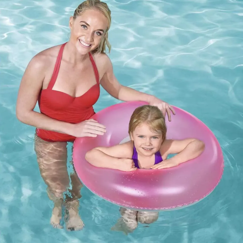 Bestway Flotador de natación Metal Ø76 cm Surtido