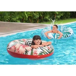 Bestway Flotador de natación Surtido Tropical palms Ø119cm