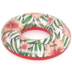 Bestway Flotador de natación Surtido Tropical palms Ø119cm