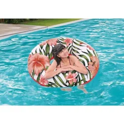 Bestway Flotador de natación Surtido Tropical palms Ø119cm